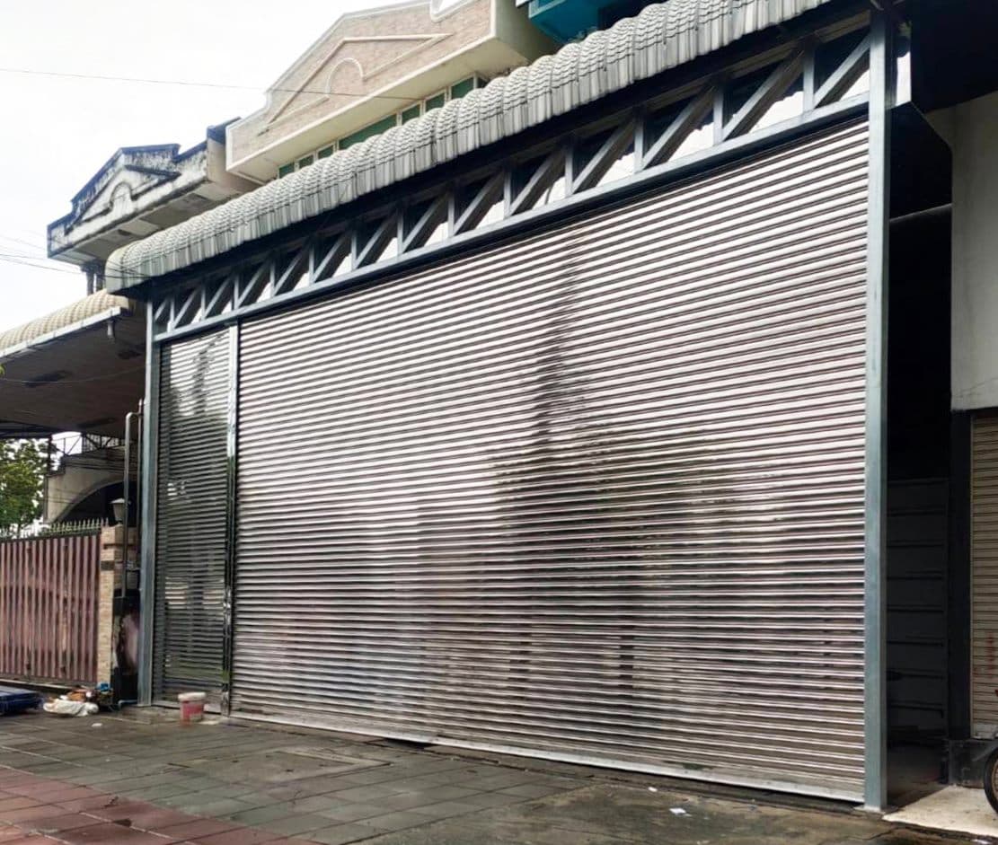 ประตูม้วนแสตนเลส บ้านพักอาศัย